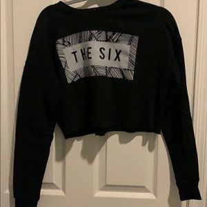 Cropped sweatshirt